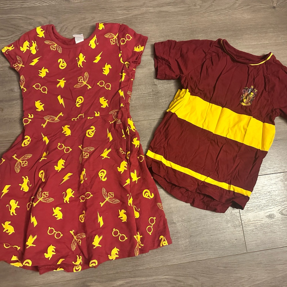 Harry Potter dress and matching shirt